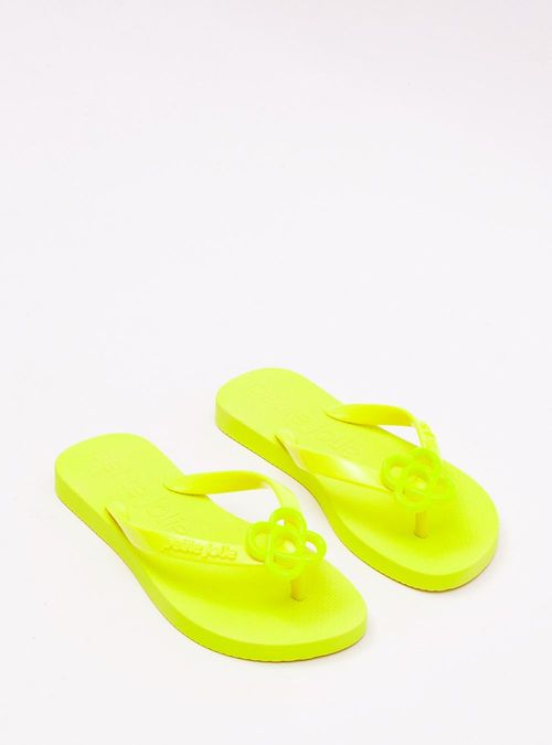 Chinelo Petite Jolie Fresh Amarelo Neon/Amarelo Neon PJ6979
