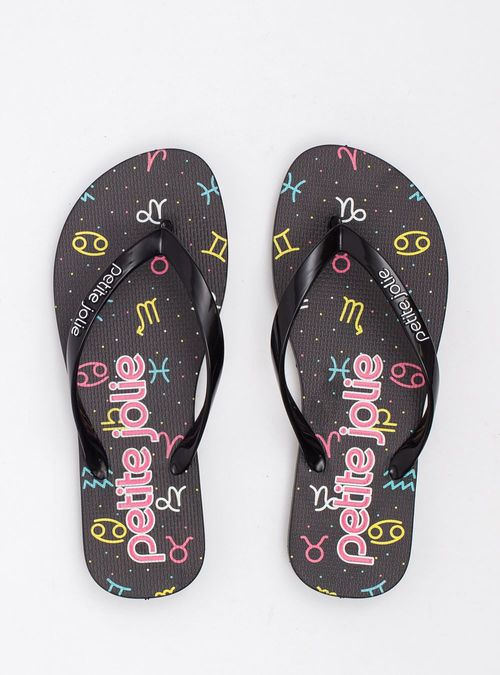 Chinelo Petite Jolie Fresh Preto/Sola Preto/Mystic 1 PJ6969