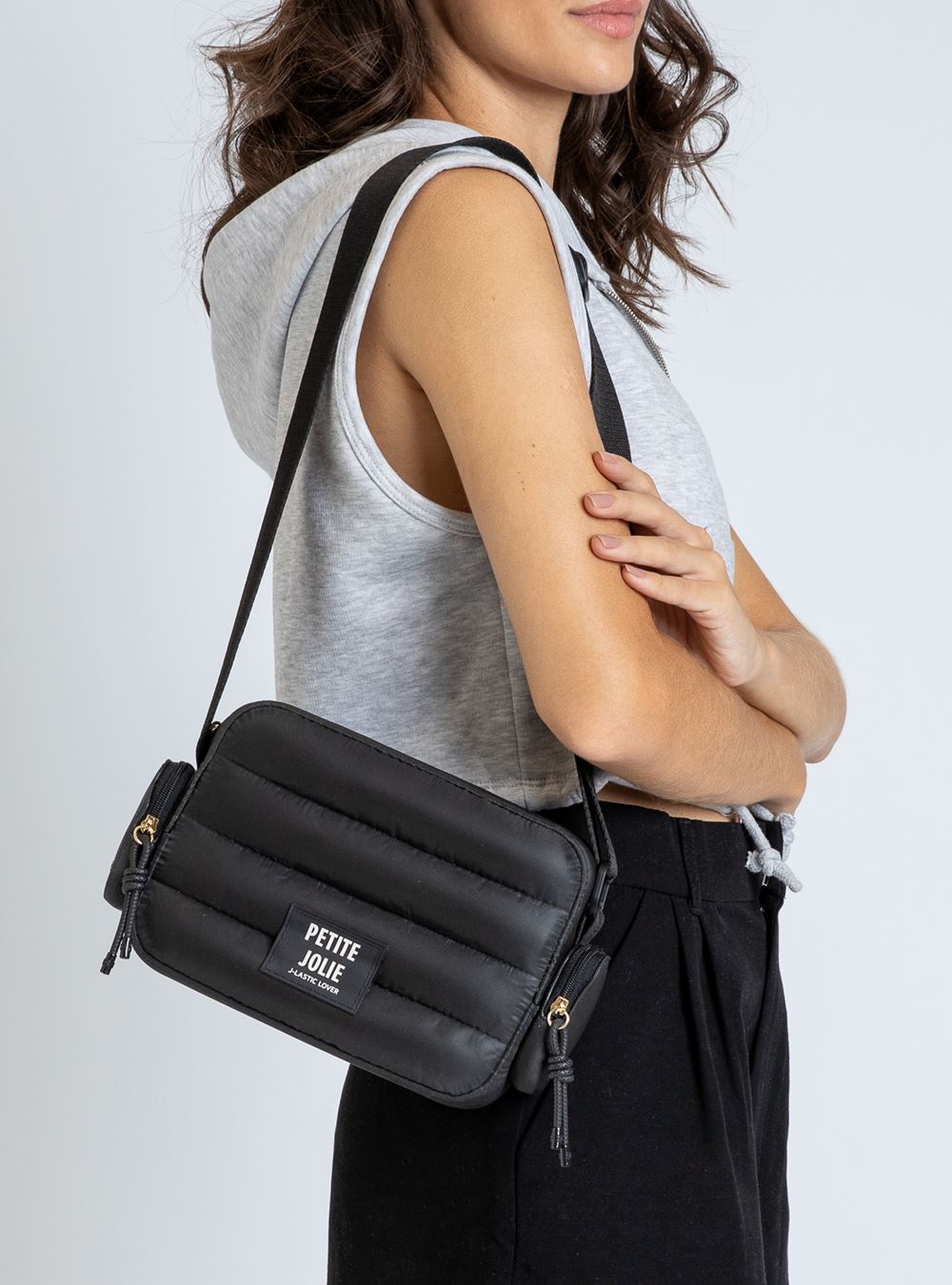 Bolsa Petite Jolie Hobby Preto PJ11126