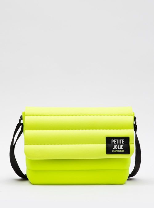 Bolsa Petite Jolie Puffer Bag Amarelo Neon PJ11102