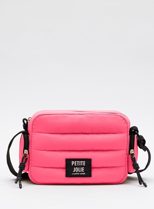 Bolsa Petite Jolie Hobby Hit Pink/Preto PJ11126