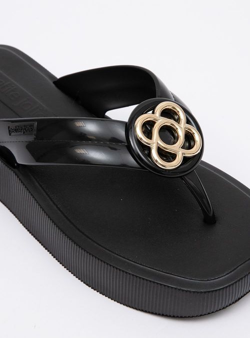 Chinelo Petite Jolie Hit Preto PJ7245