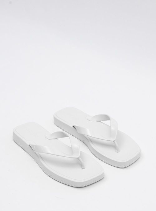 Chinelo Petite Jolie Square White PJ5805II