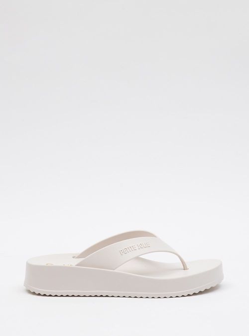 Chinelo Petite Jolie Basic White PJ6818