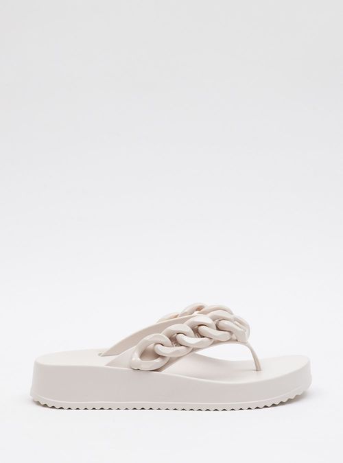 Chinelo Petite Jolie Basic White PJ7225