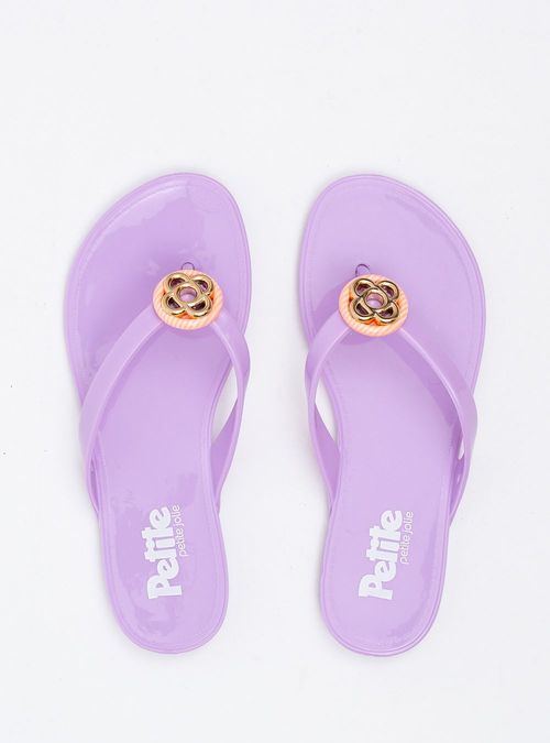 Chinelo Infantil Petite Jolie Lucky In Lilac PJ7333IN