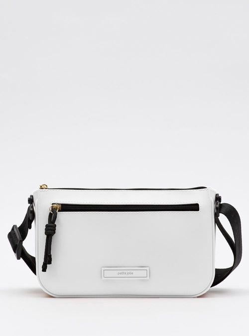 Bolsa Petite Jolie Thay White/Preto PJ11064