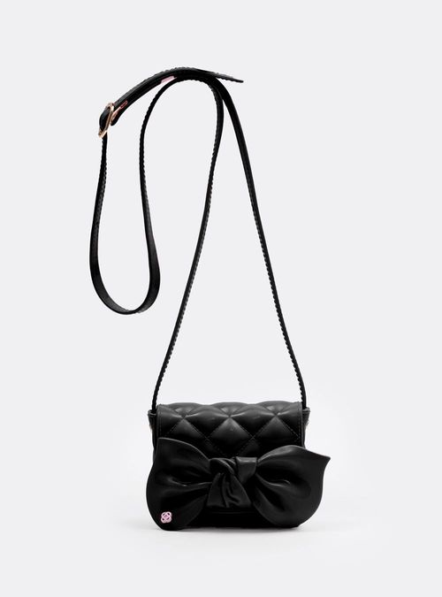 Bolsa Infantil Petite Jolie Gloss In Preto PJ11149IN