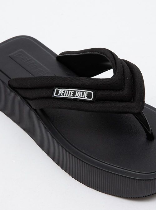 Chinelo Petite Jolie Hit Preto PJ7286