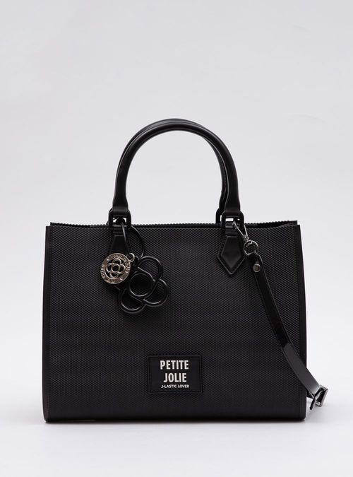 Bolsa Petite Jolie Heaven Preto/Grafite PJ11142