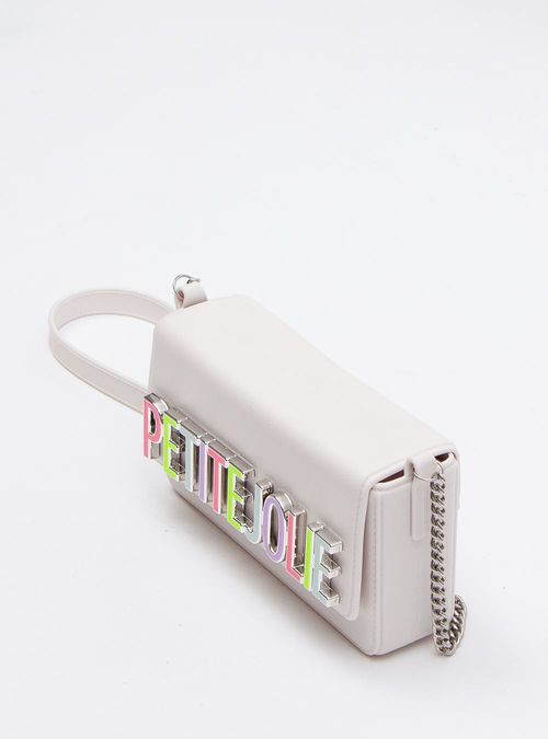 Bolsa Petite Jolie Slim White/Niquel PJ11131