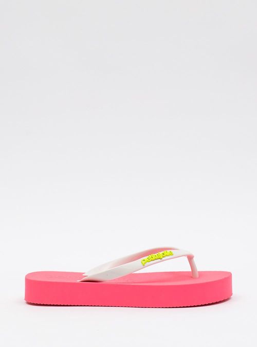 Chinelo Petite Jolie Fresh Up White/Sola Hit Pink PJ7321