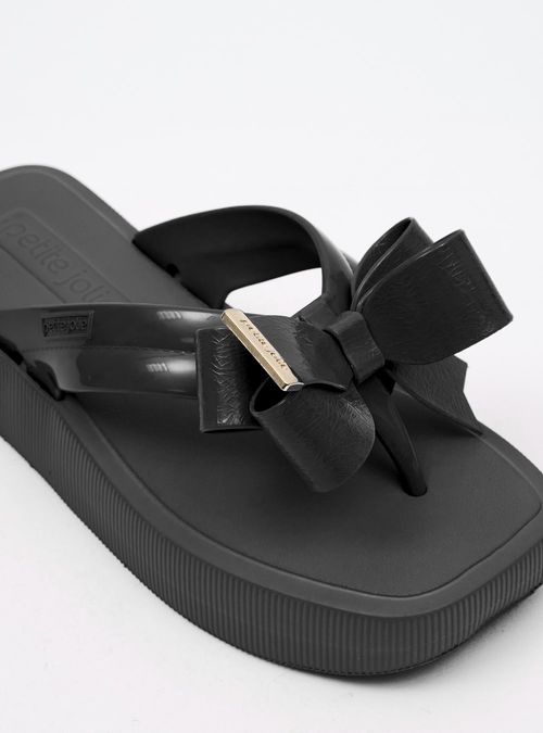 Chinelo Petite Jolie Hit Preto PJ7352