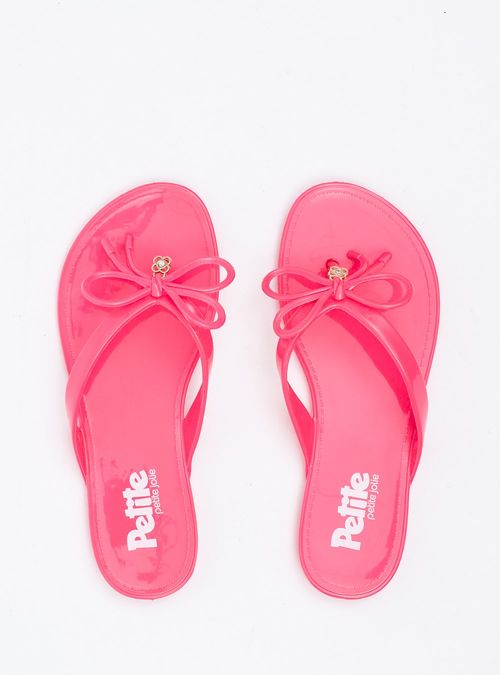 Chinelo Infantil Petite Jolie Lucky In Hit Pink PJ7356IN