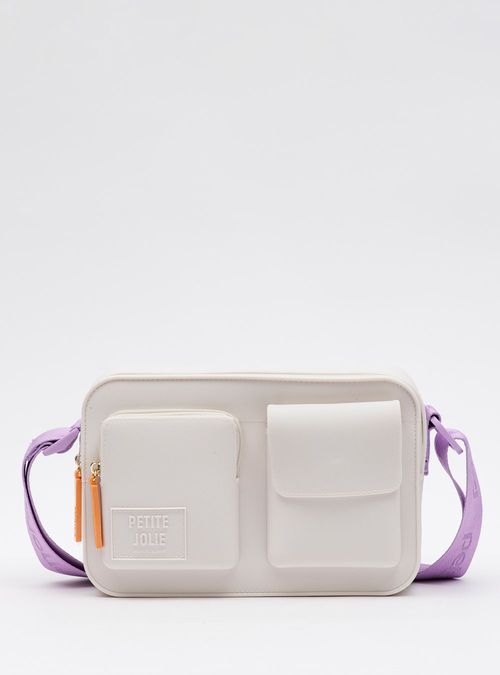 Bolsa Petite Jolie Move White/Lilac/Sun PJ10903