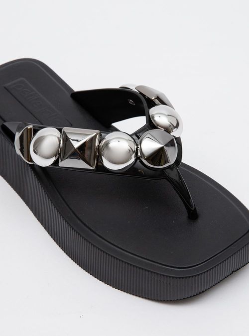 Chinelo Petite Jolie Hit Preto PJ7327
