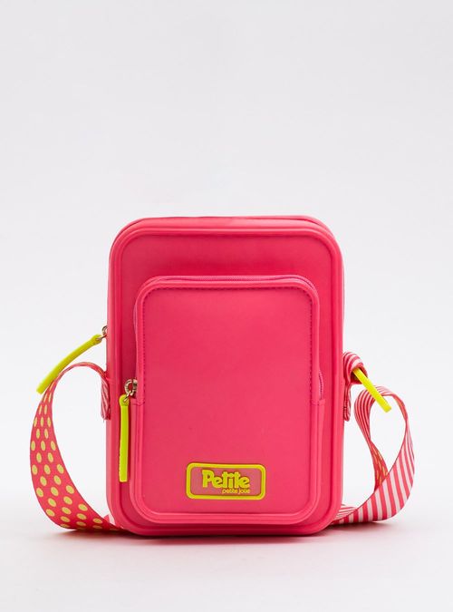 Bolsa IN Petite Jolie Ted IN Hit Pink/Amarelo Neon PJ11080IN