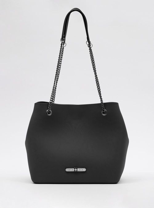 Bolsa Petite Jolie Ash Preto/Grafite PJ11158