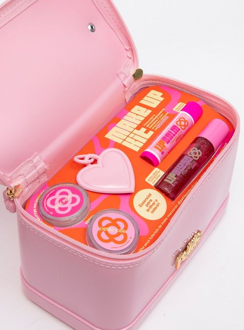Bolsa IN Petite Jolie Make Up Bag In Rosa Camelia PJ11193IN