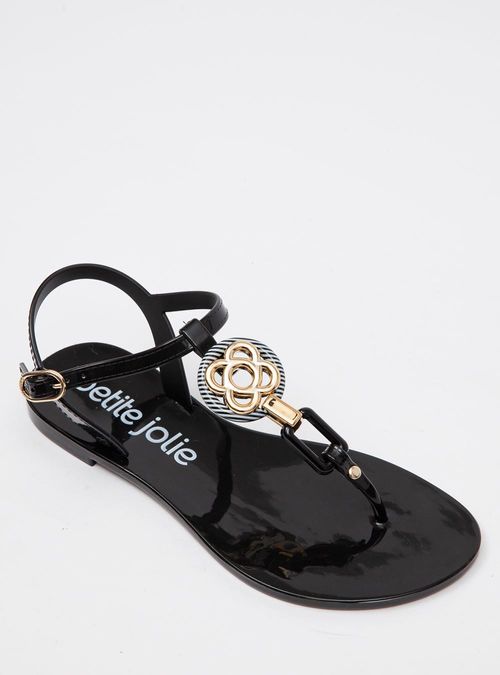 Sandália Petite Jolie Noah II Preto PJ7339