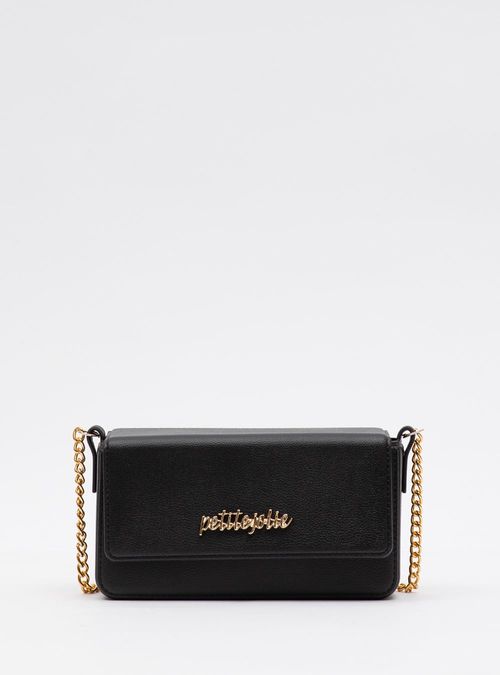 Bolsa Petite Jolie Slim Preto PJ11082