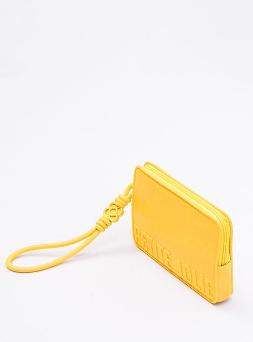 Carteira Petite Jolie Push Amarelo PJ20167