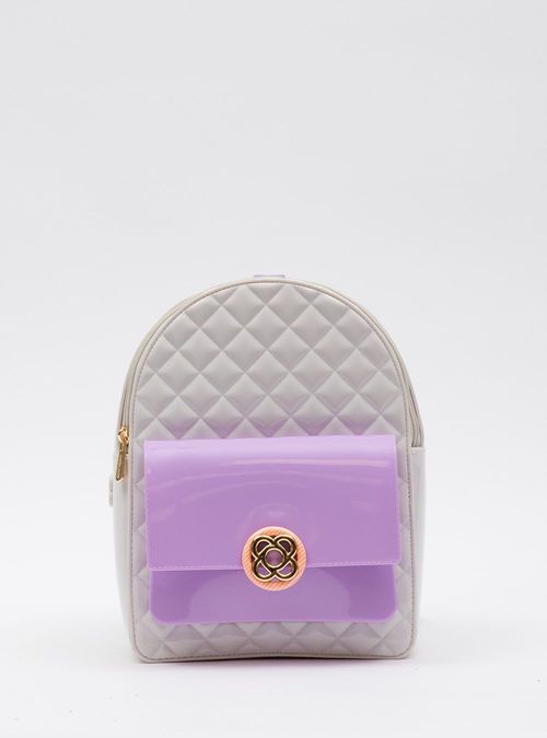 Mochila Petite Jolie Click In Hit White/Lilac PJ11148IN