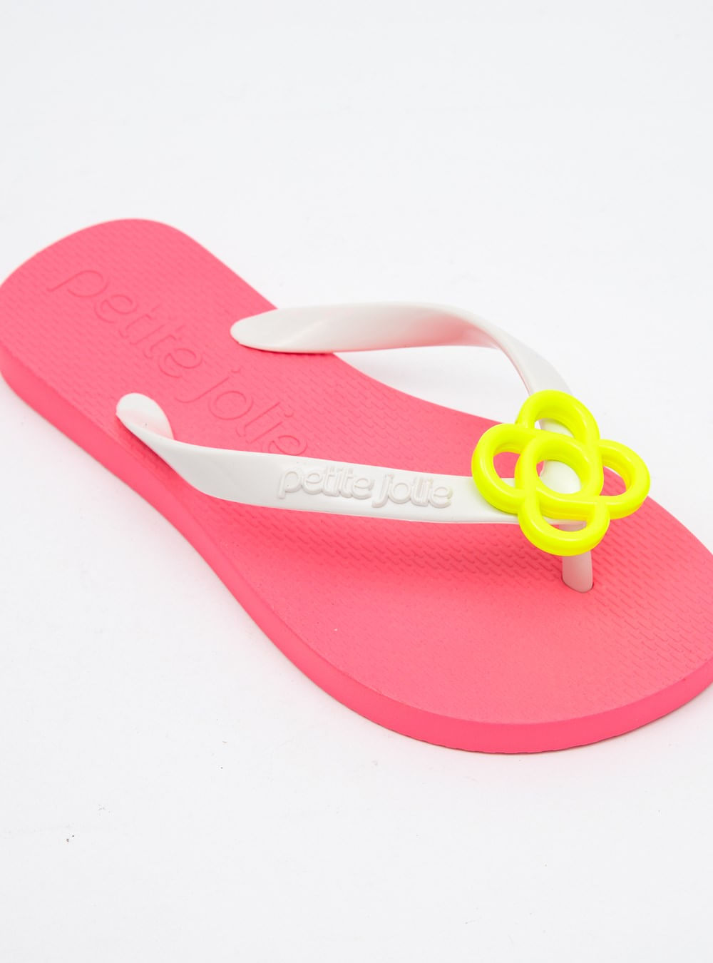 Chinelo Infantil Petite Jolie Fresh IN White/Pink PJ6979IN