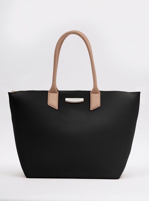Bolsa Petite Jolie Big Shopping Preto/Avela PJ11275