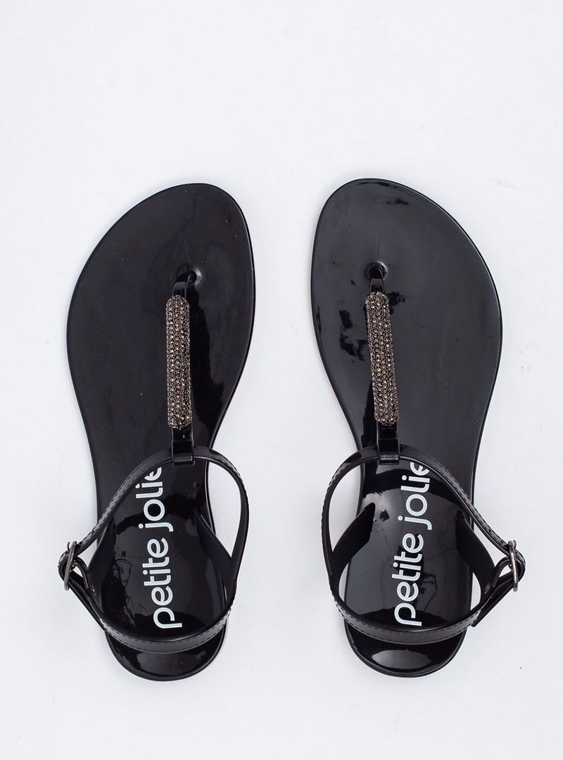 Sandália Petite Jolie Noah II Preto/Grafite PJ6593