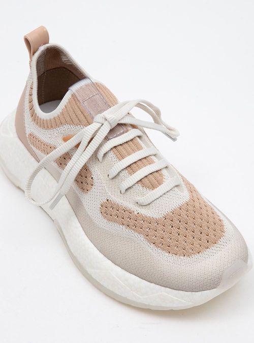 Tênis Petite Jolie Puff Sneaker Cream/White Light PJ7130