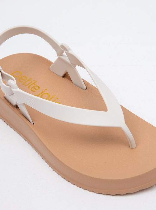 Sandália Petite Jolie Sunshine White/Avela PJ6850