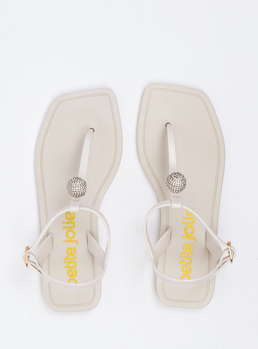 Sandália Petite Jolie Scarlett White PJ7454