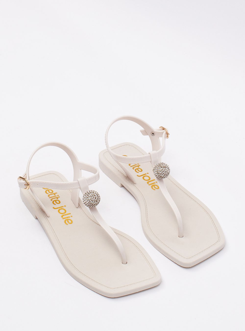 Sandália Petite Jolie Scarlett White PJ7454
