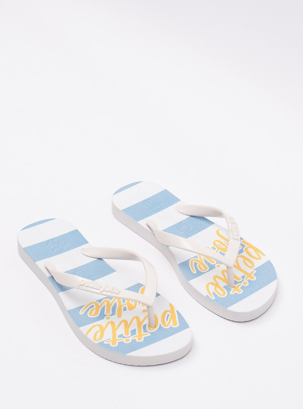 Chinelo Petite Jolie Fresh White/Listra Light Blue PJ7426