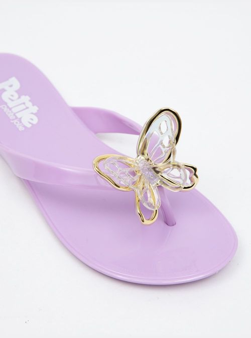 Chinelo Infantil Petite Lucky In Lilac PJ7439IN