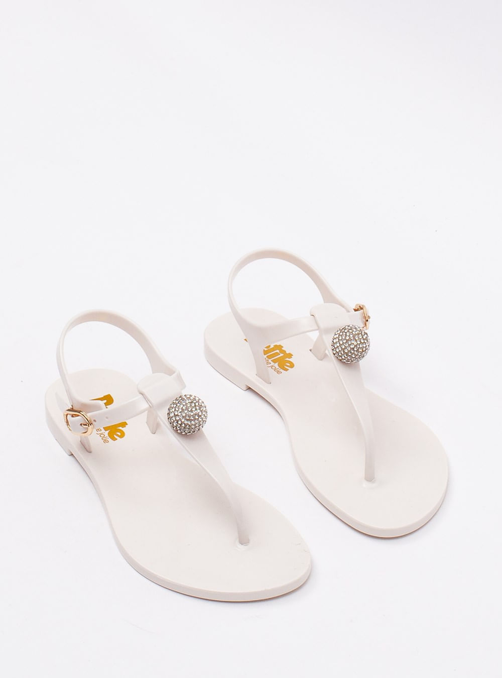 Sandália Petite Jolie Noah In White PJ7445IN