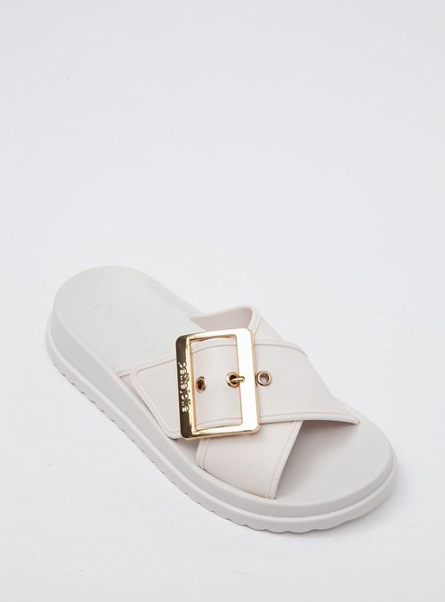 Chinelo Petite Jolie Feat White PJ7482