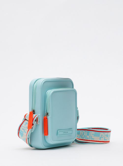 Bolsa Petite Jolie Ted Bubble Blue/Deep Orange PJ10085