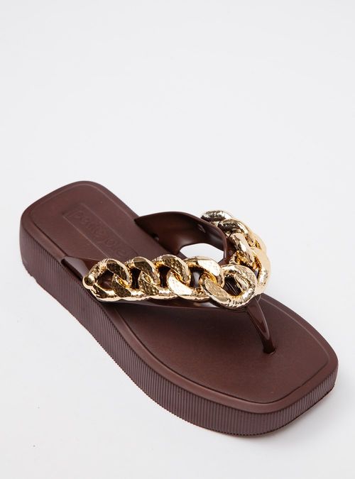 Chinelo Petite Jolie Hit Brown PJ6515