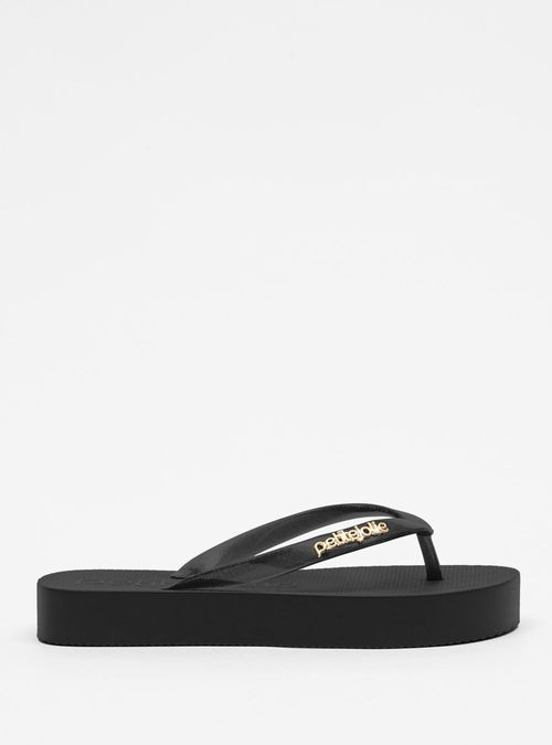 Chinelo Petite Jolie Fresh Up Preto/Preto PJ7321