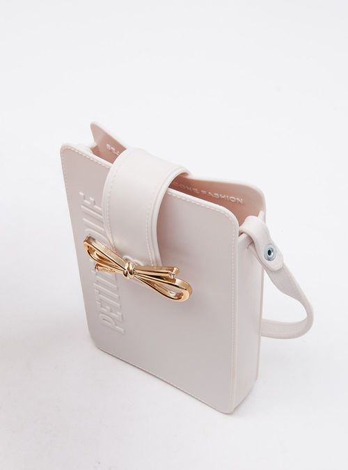 Bolsa Infantil Petite Jolie Phone Case In White PJ11260IN