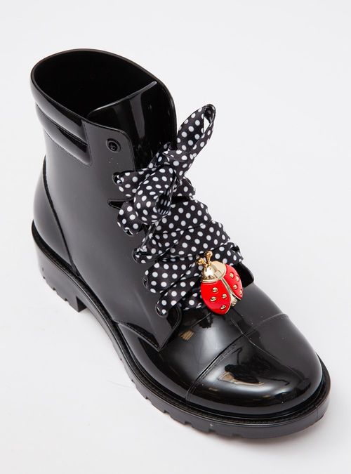 Bota Infantil Petite Jolie Iggy In Preto PJ7516IN