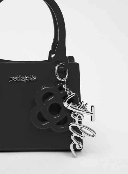 Bolsa Petite Jolie Maddie Preto/Grafite PJ11249