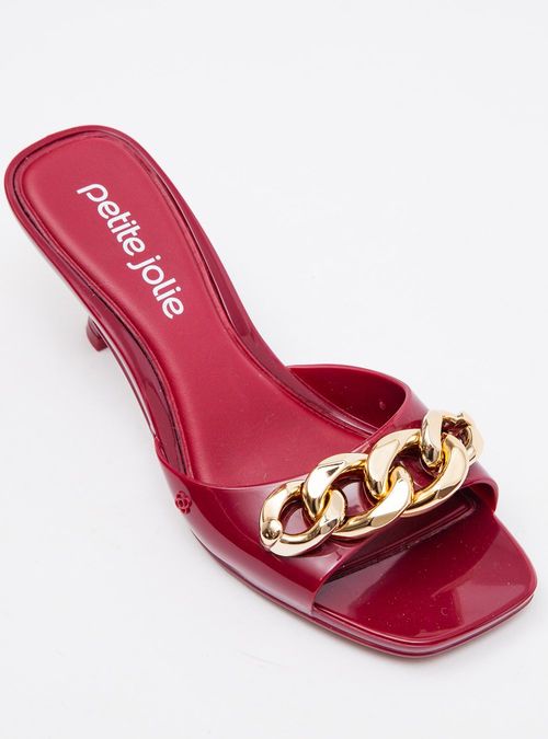 Tamanco Petite Jolie Icon Merlot PJ7434