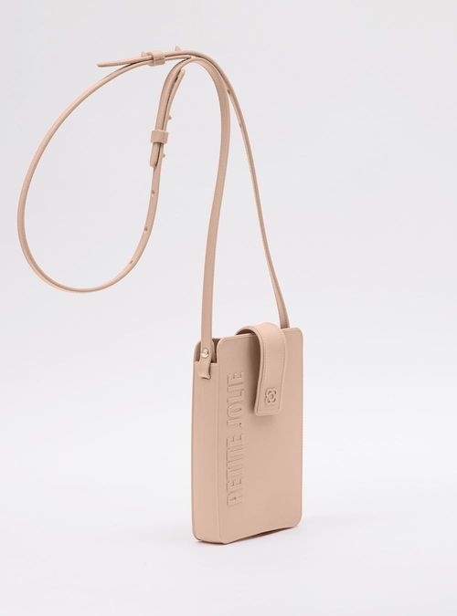 Bolsa Petite Jolie Phone Case III Cream PJ11112