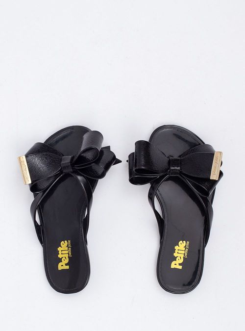 Chinelo Infantil Petite Jolie Lucky IN Preto - PJ4533IN