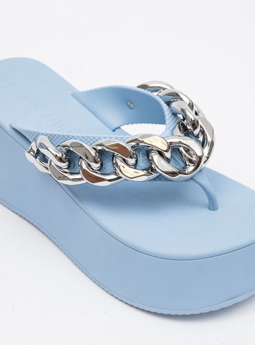 Chinelo Petite Jolie Plus Light Blue PJ7350