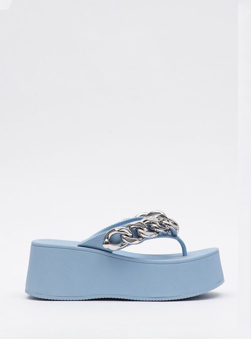 Chinelo Petite Jolie Plus Light Blue PJ7350