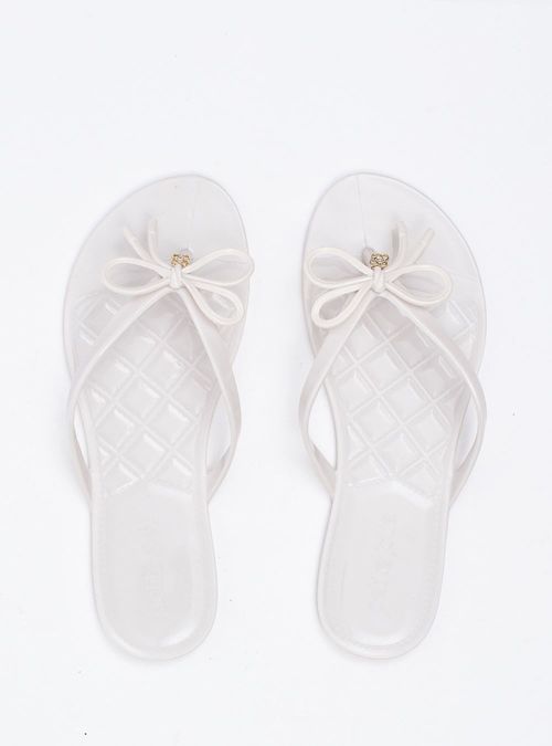 Chinelo Petite Jolie Express II Marfim/Ouro PJ2272II